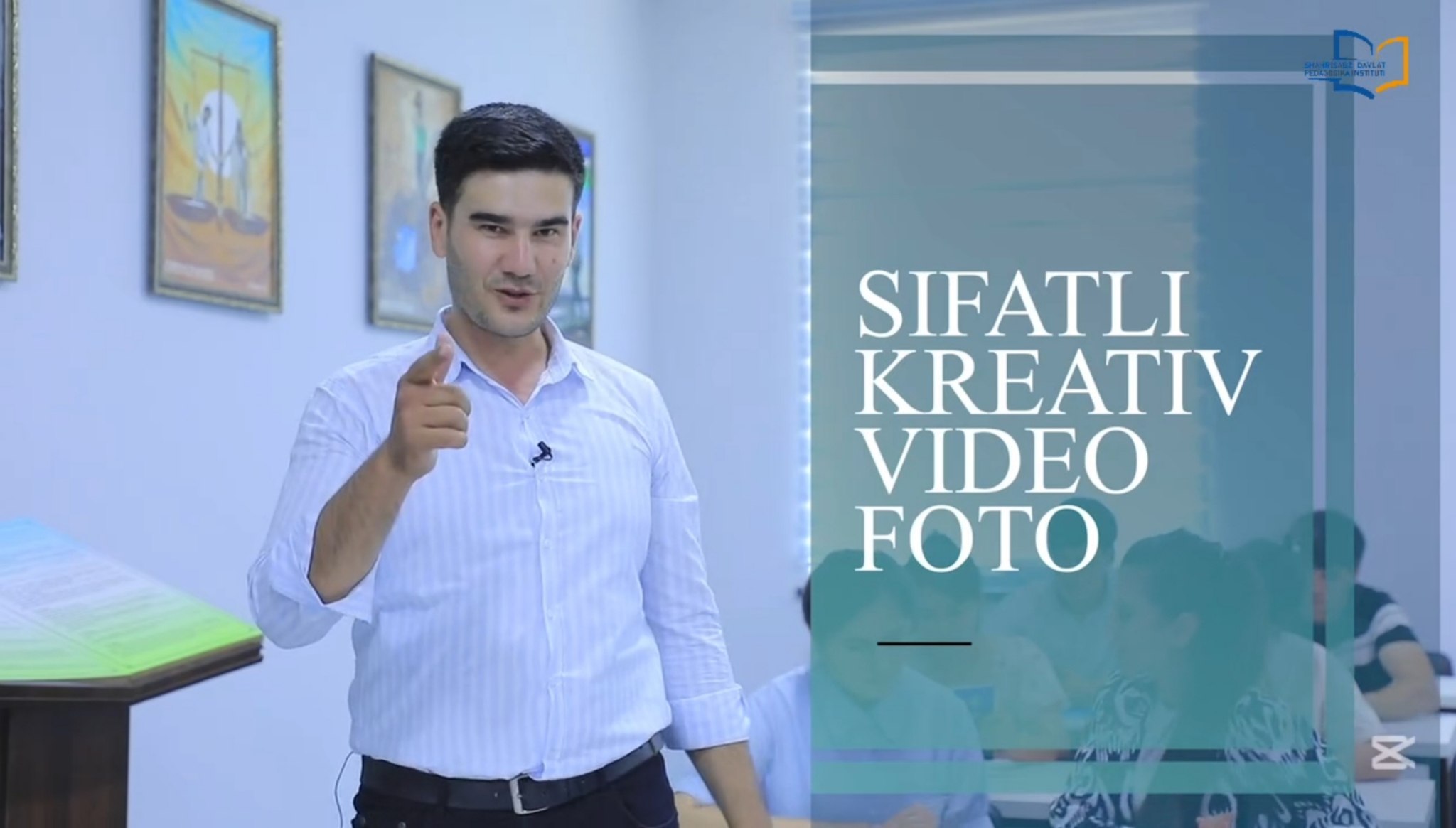 Sifatli kreativ video foto
